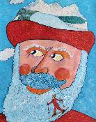 Magnet " Le père Noël "